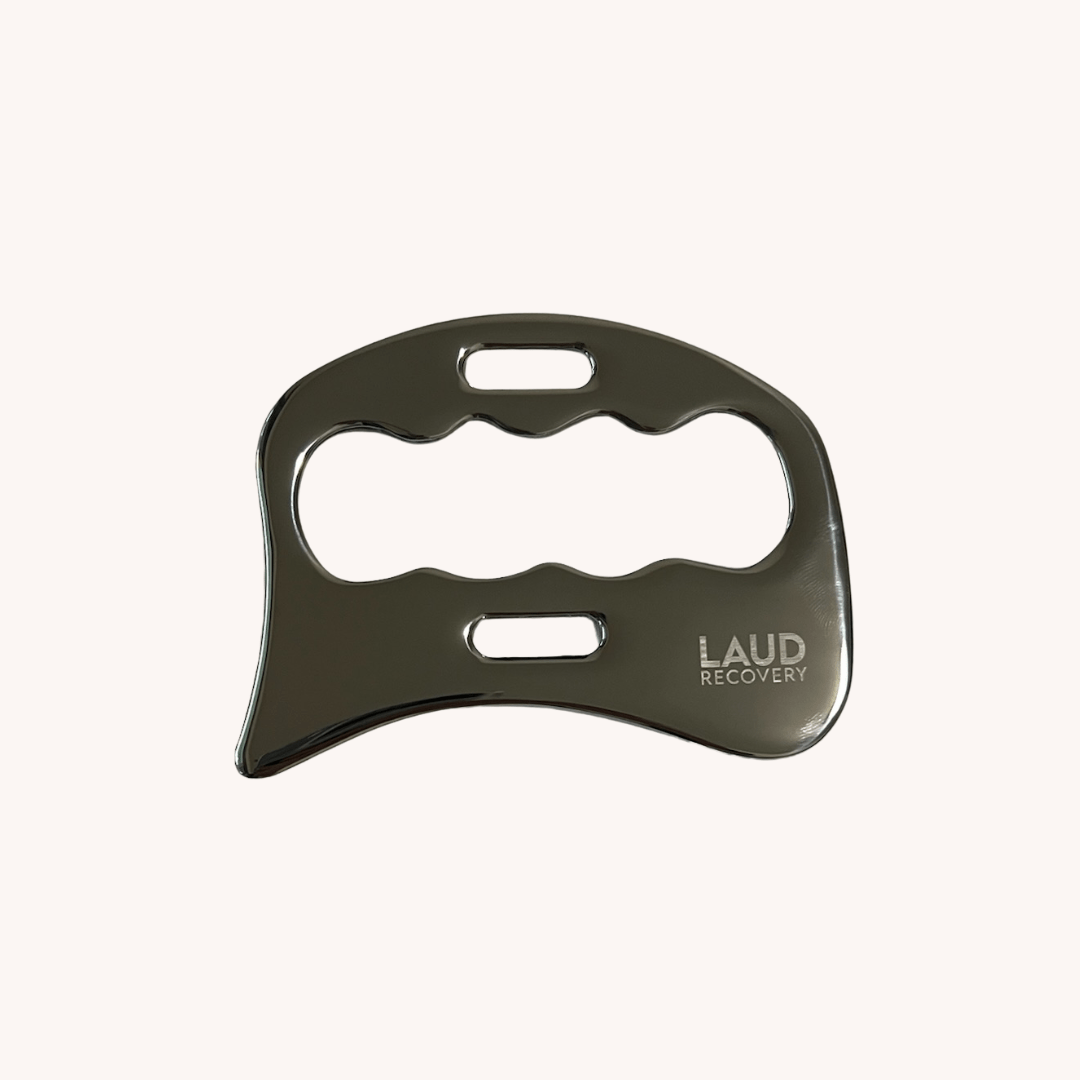 Stainless Steel Muscle Scraper Set (2 - Piece) - Laud Recovery