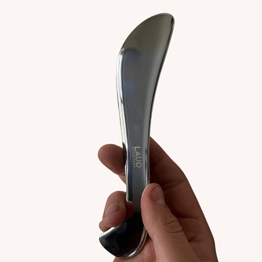 Stainless Steel Muscle Scraper Set (2 - Piece) - Laud Recovery
