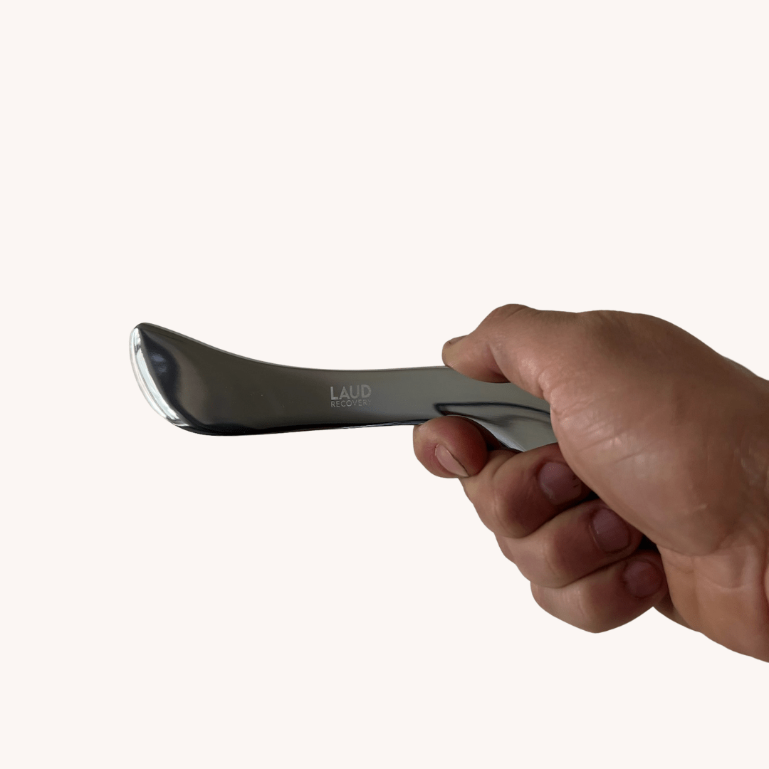 Stainless Steel Muscle Scraper Set (2 - Piece) - Laud Recovery