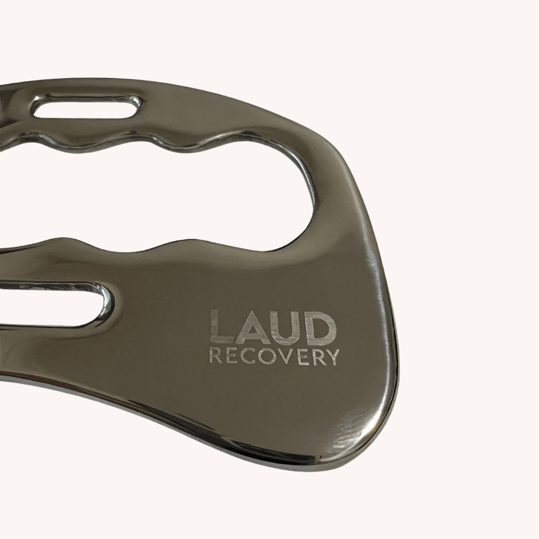 Stainless Steel Muscle Scraper Set (2 - Piece) - Laud Recovery